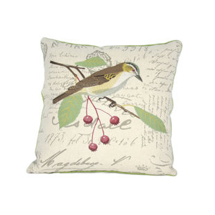 Avian Bird Throw Pillow