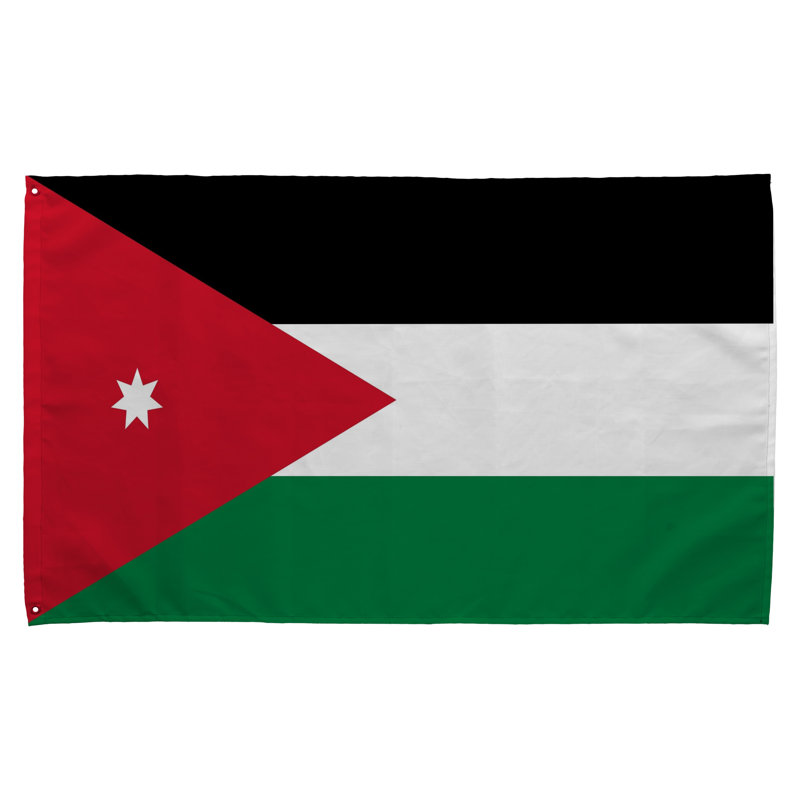 Drapeau jordanien — Drapeau