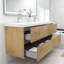 Ensemble de meuble-lavabo double mural 60 po Audrieana-1270864577