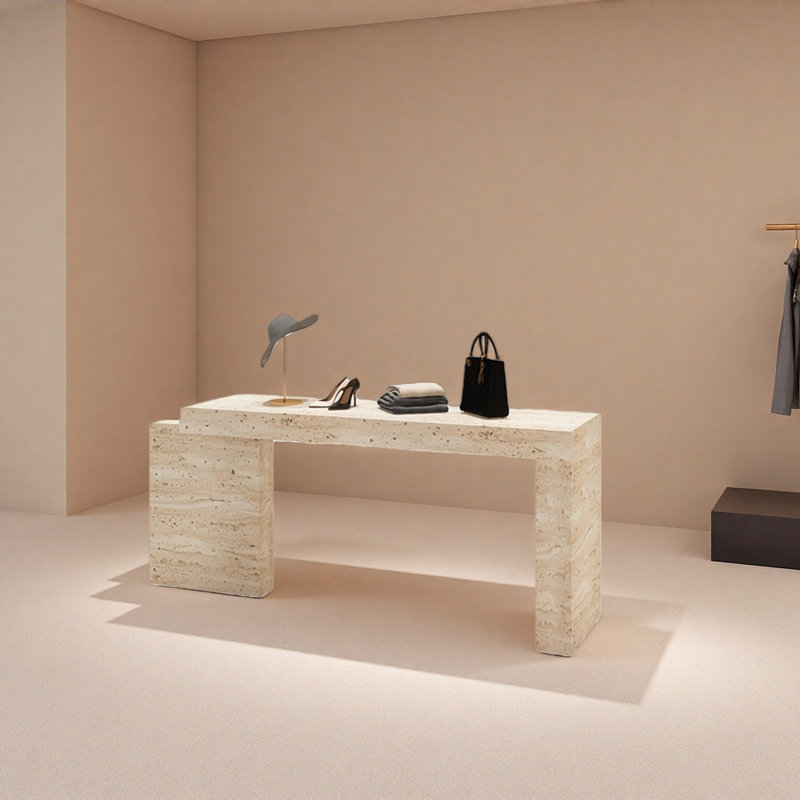 Table de présentation pour vêtements, H 29,53 po x l 66,93 po x P 23,62 po