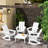 Joubert Outdoor Square HDPE Coffee Table-2106600463