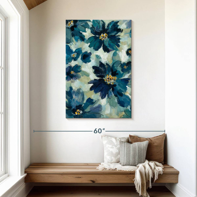 Harnek Inky Floral I, H 45 po x l 30 po