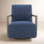 Fauteuil d'appoint pivotant rembourré Camino-1944713374