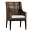 Peninsula Patio Dining Armchair with Cushions-749619035-756465803-721266382