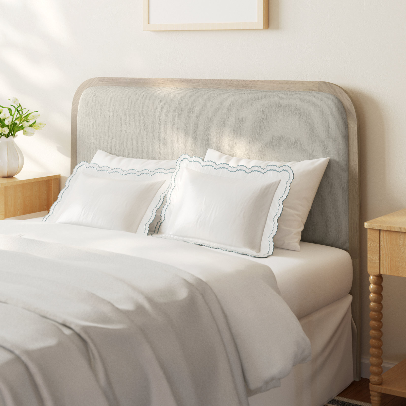 Harbour Upholstered Headboard, Queen