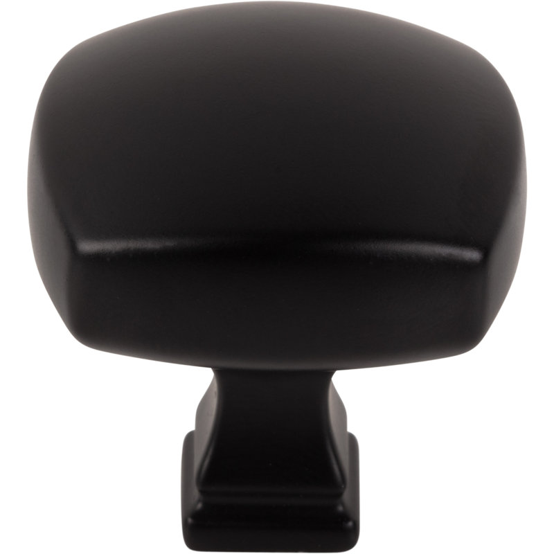 Audrey Square Knob, Matte Black