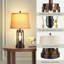 Lampe de table USB en métal Ailisha