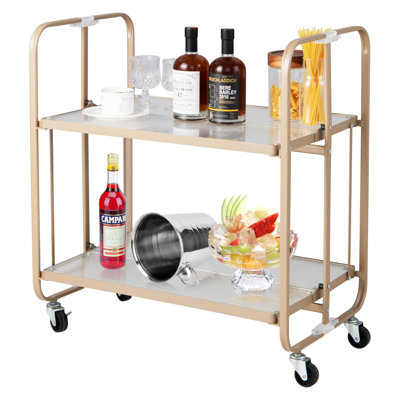 Balvir Metal Bar Cart
