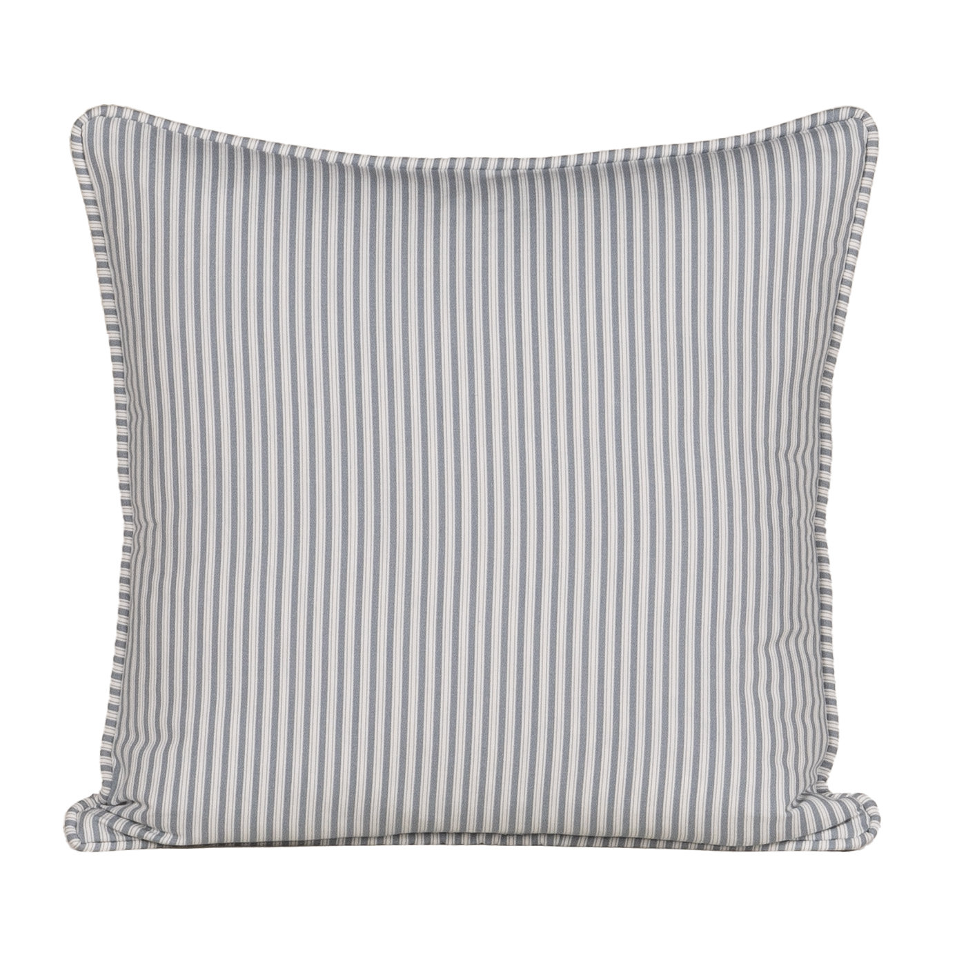 Edan Cotton Throw Pillow, Square 20"H x 20"W, Blue, Polyester
