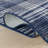 Denim Plaid Machine Printed Washable Rug-119633331