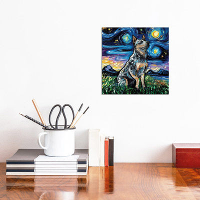 " Blue Heeler Night " by Aja Trier