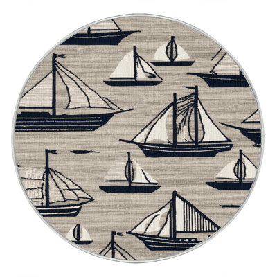  Tapis nautique lavable Modern Vessels