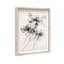 Oliver Gal Pencil Blossom II Floral & Botanical - Luxury Shadowbox Framed Wall Art-168342611-168342623