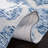 Ahoufe Hand Tufted Wool, Viscose Floral Rug-180651053