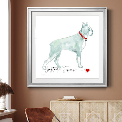 " Must Love Boston Terriers " Painting Print