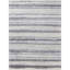 Handmade Silk and Wool Striped Area Rug-1914506913
