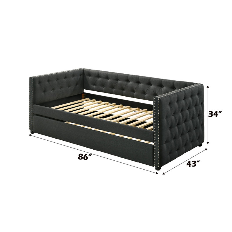 Fabric Daybed W/Trundle (Twin)