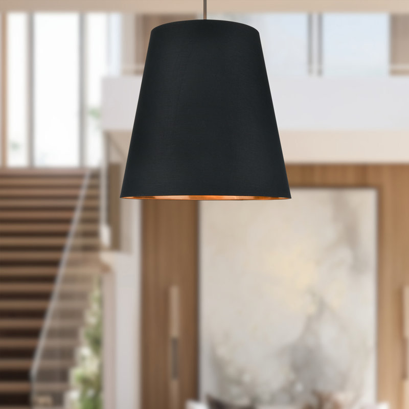 3 - Light Unique/Statement Pendant, Black, Black, 76.88" H x 30" W x 30" D