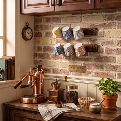2-Piece Mug Tree Kitchen Cabinet Organizer