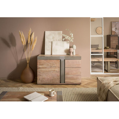 Amsterdam 115cm Solid Wood Sideboard