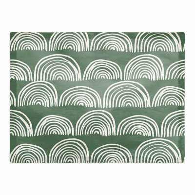 Poly Twill Abstract Rectangle Placemat