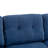 110" L-Shape Convertible Sectional Sofa Couch With Movable Ottoman For Living Room, Apartment, Office, Blue-705489604