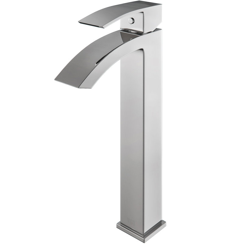 Robinet de lavabo vasque à poignée simple H 12 po Duris, Chrome