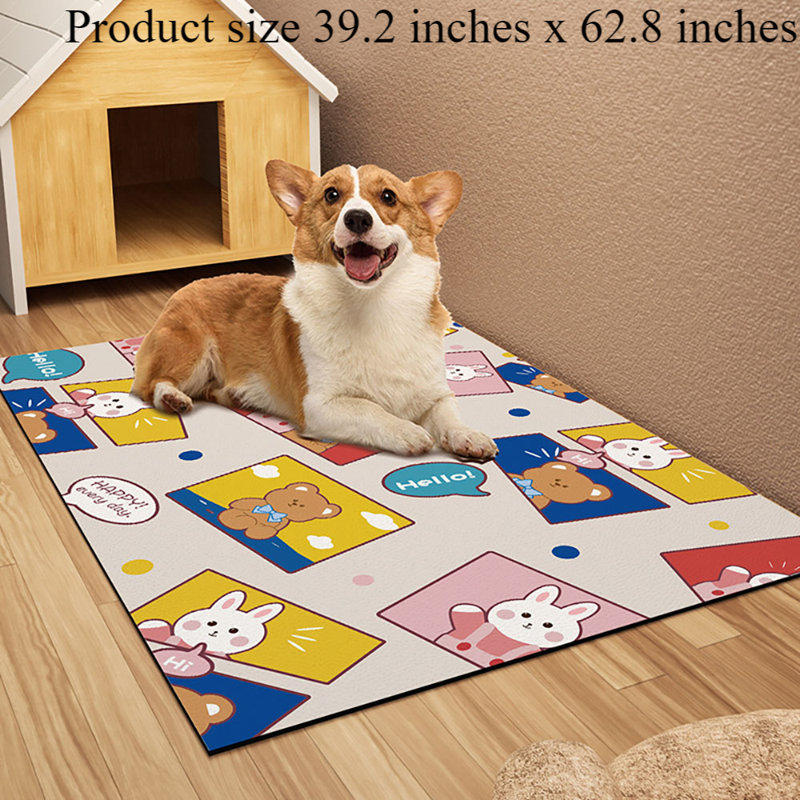 Tapis pour animaux, Très grand (l 62,8 po x P 39,2 po x H 1 po)