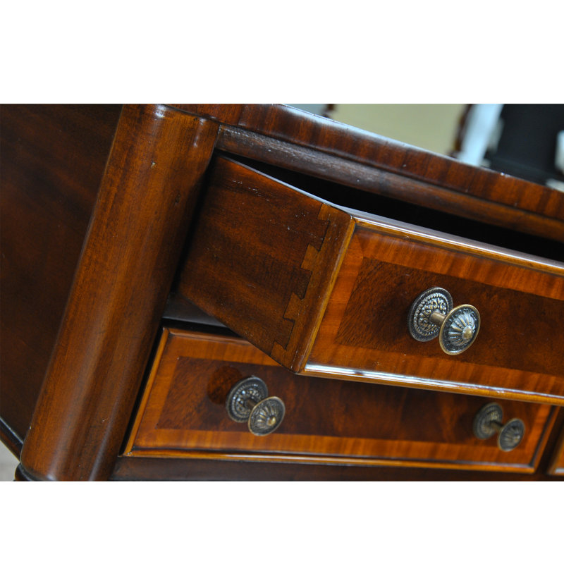 Console en bois massif 38 po Gerke