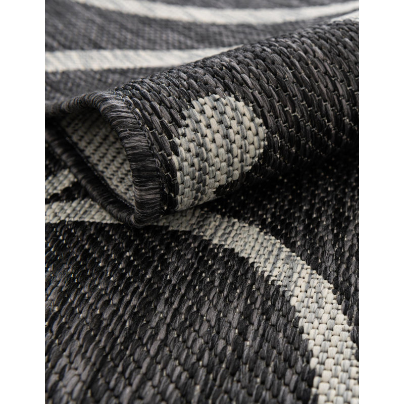 Cozad Floral Indoor / Outdoor Rug, Round 13'
