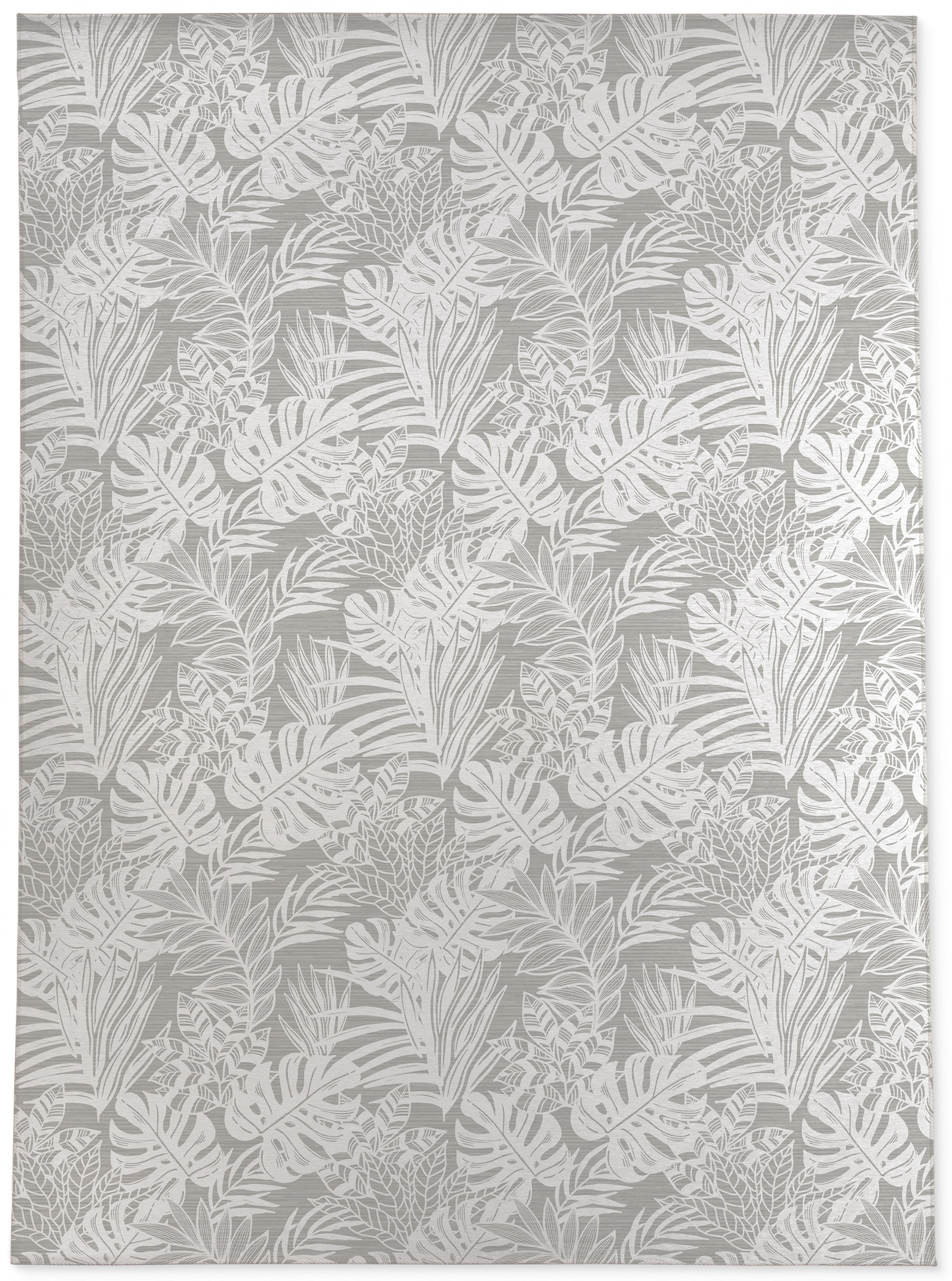 Bay Isle Home™ Hartl Floral Grey/Ivory Indoor / Outdoor Area Rug ...