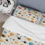 Ensemble de housse de couette à motif rétro à pois I-123551191
