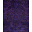 Tapis unique noué à la main mauve Rachal - 4 pi 6 po x 7 pi 0 po