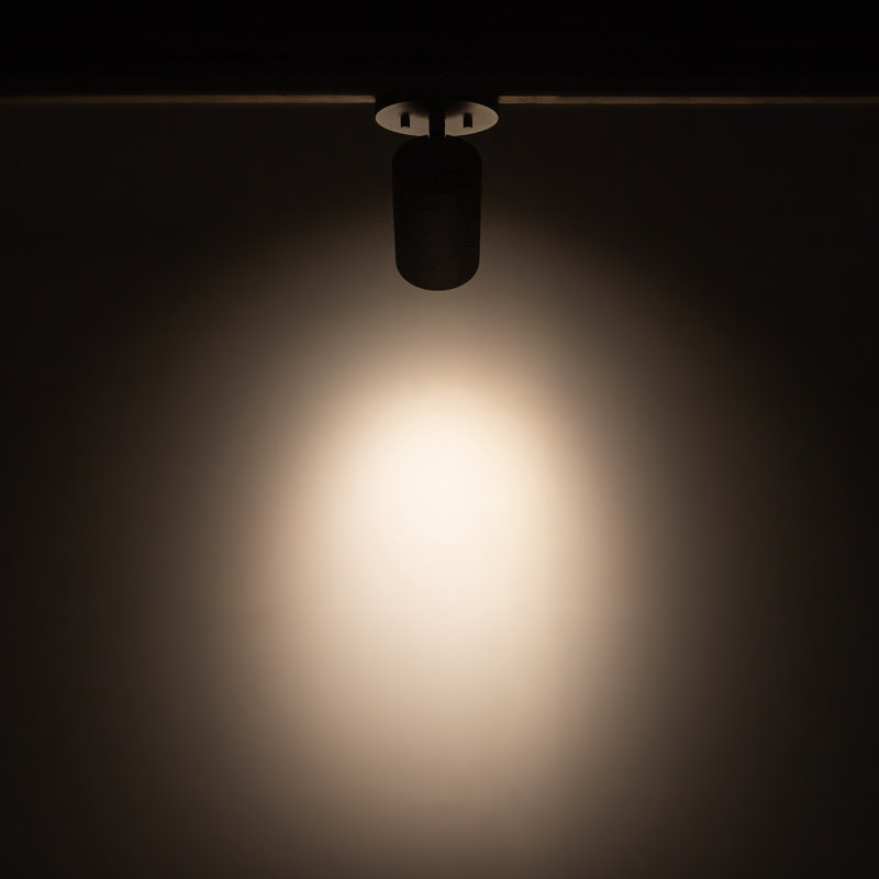 Lorna 1 - Light LED Flush Mount, 6.25" H x 4.38" W x 4.38" D, Black, 10 W