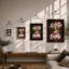 Let's Go Party Eclectic - Framed Print-555832202-555832204