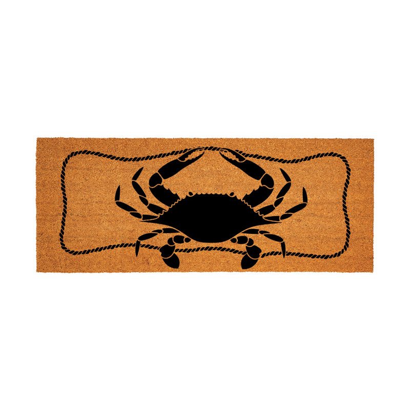 Tapis côtier côtier crabe 60 x 24 po