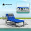 2 chaises longues pliantes, chaises de bronzage inclinables-440093775