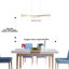 12 - Light LED Dimmable Linear Kitchen Island Pendant-1655285104
