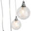 Komon 5 - Light Sliver Cluster Pendant