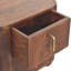 Elissavet 55cm W Solid Wood Bedside Table