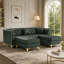 Canapé modulaire Chesterfield avec 3 coussins