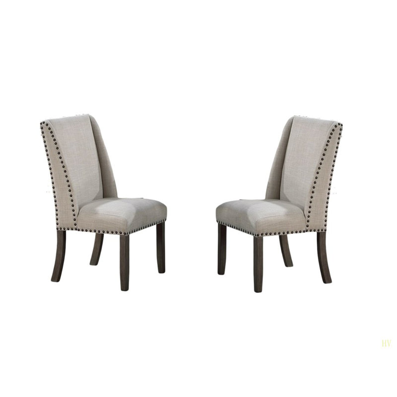 Chaises d'appoint traditionnelles 2Pc rembourrées
