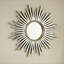 Miroir 33 po Gemme, miroir décoratif en forme de Sunburst