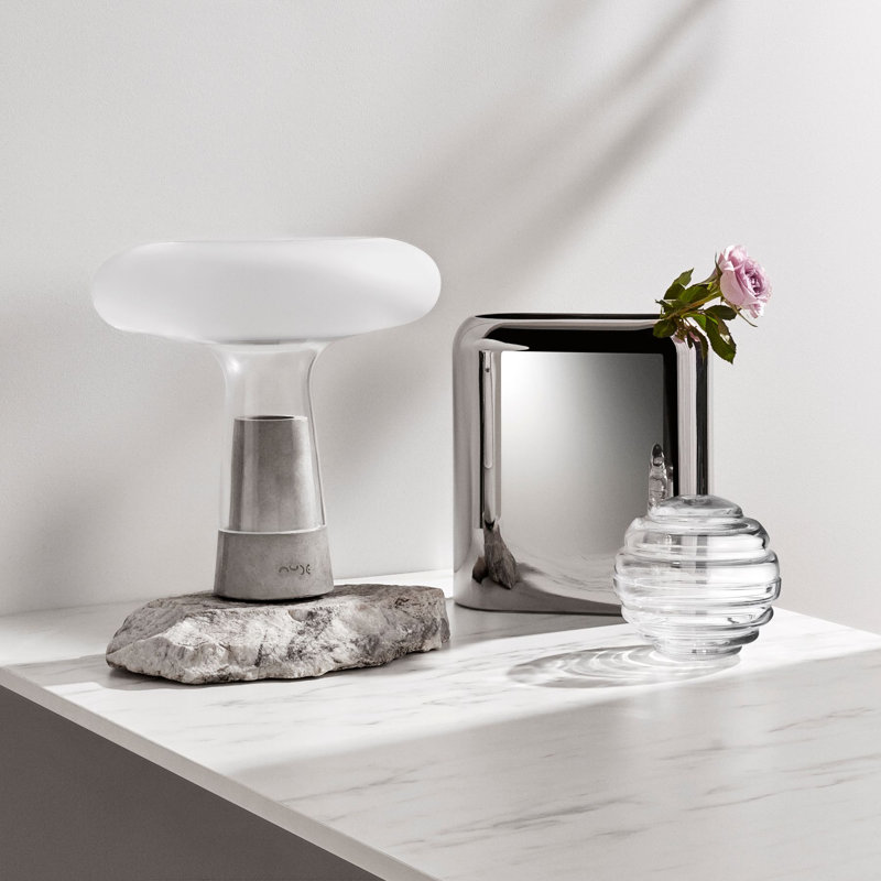 Nest Lead Free Crystal Jar, Clear, 150mm