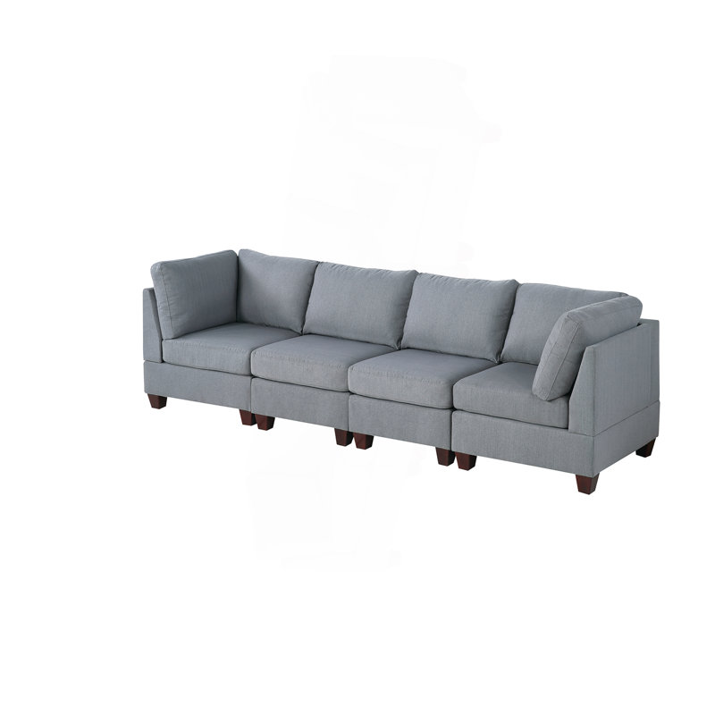 Ensemble modulaire - 4 pièces en gris
