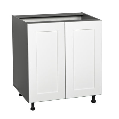 Armoire ouverte standard en panneau de particules H 34,5 po prête à assembler