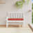 Ebern Designs Garden Bench Cushion 2.8" Fabric-771969732-769121694