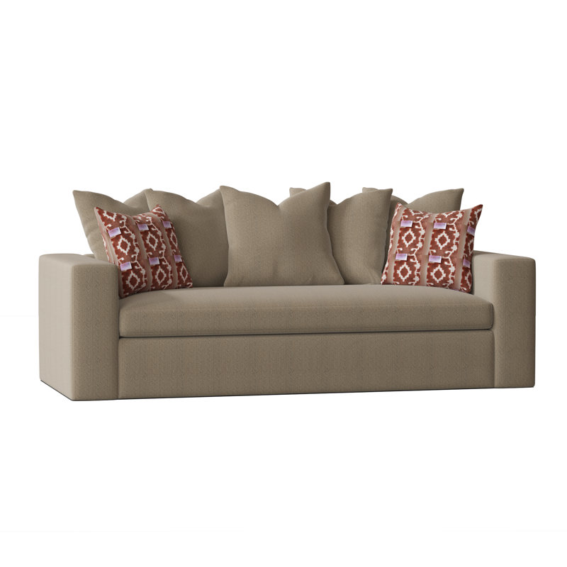 Retreat Sofa, Elise Flax, Adobe Rust