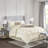 7 Piece Tufted Comforter Set Ivory