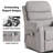 Upholstered Heated Massage Chair-1636870613